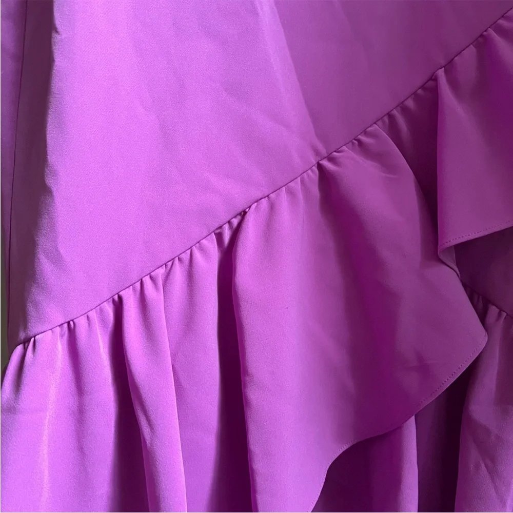 NWT Vince Camuto One Shoulder High/Low Gown - Picture 9 of 11